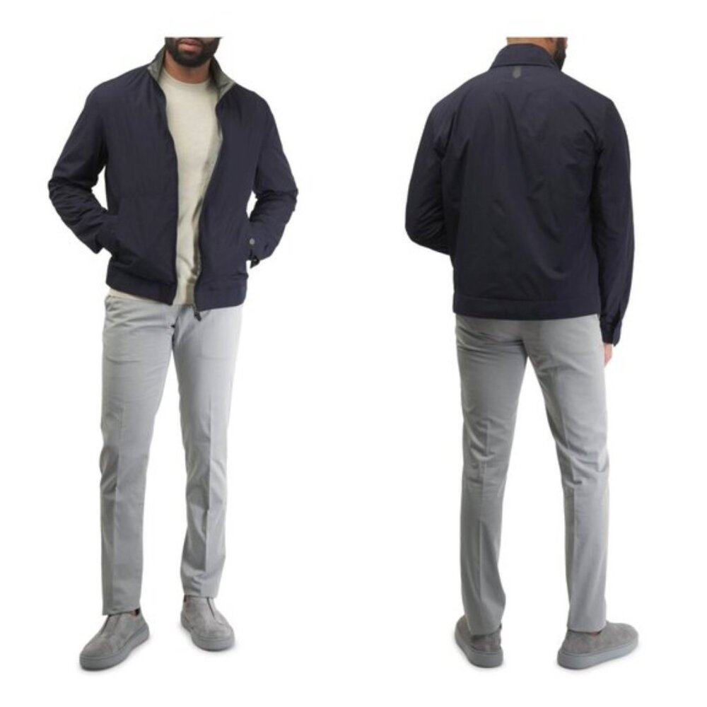PT Torino Men's Slim Cotton Pebble Stone Chino Pants